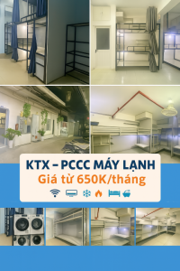 Ký túc xá Quận 7 giá rẻ Bao điện nước, uy tính, nhiều tiện ích.